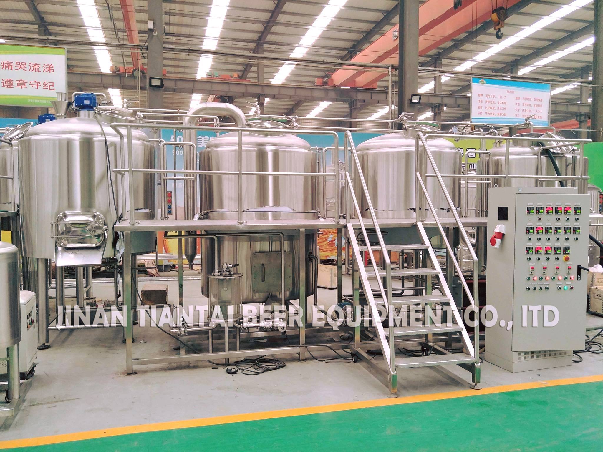 brewery system tanks